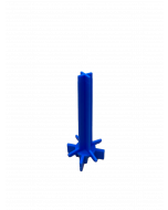 Plug pin cross joint Ø 9 mm, L 45 mm - blue