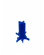 Plug pin cross joint graded Ø 19,9 x 33 mm - blue