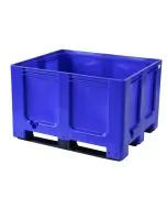Closed tub Europlast CTR w/3 carriers - blue