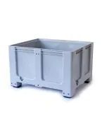 Closed tub Europlast CTR w/4 feet - gray