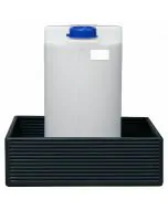 Waste bin 150 l. white 845x645x295mm