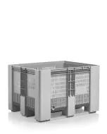 Tub Craemer SB3 - 3 compartments - Perforated - Gray