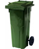 Europlast 2-wheeled waste container 80L green