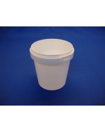 Plastic bin 5022 - 870 ml - White