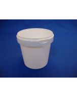 Plastic bin 5132 - 1180 ml - White