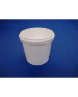 Plastic bin 5054 - 1550 ml - White