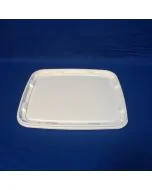 Plastic lid 6141 - 292x255 mm - White