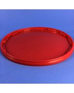Plastic lid 1671 - Ø226 mm - Red