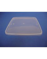 Plastic lid 2540 - Clear - 195x195 mm
