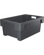 Plastic box stackable 600x400x250 mm - Gray
