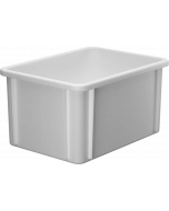 Plastic box stackable 400x300x215 mm - White