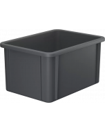 Plastic box stackable 400x300x215 mm - Gray