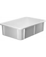 Plastic box stackable 600x400x165 mm - White
