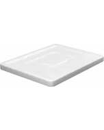 Lid for Plastic box stackable 400x300 - White