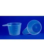 Measuring cup with handle - 100 ml - Natural