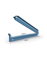 Bag clamp 178/150 mm - blue