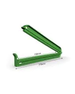 Bag clamp 178/150 mm - green