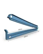 Bag clamp 362/320 mm - blue