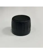 Screw cap w/liner - Ø28 mm - black 