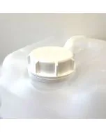 Cap w/ring - DIN 55 - White (K)