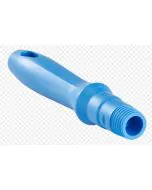 Short handle for scraper - 160 mm x Ø30 mm - Blue