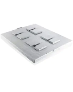 Pallet lid for Craemer 1200x800 mm - Light gray