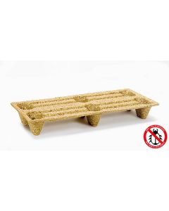 Wooden pallet INKA 1/3 pll - F36 - 800x400x130 mm