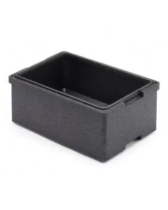 Thermo box EPP - w/lid 560x360x229 mm-black