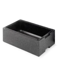 Thermo box EPP - without lid 560x360x172 mm - black