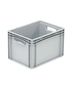 Plastic box Basicline 400x300x270 mm - Gray