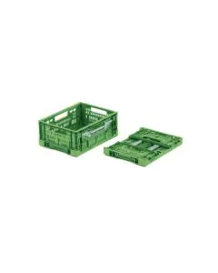 Folding box Cleverfresh 400x300x160 mm green/grey