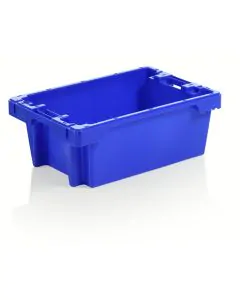 Plastic box stackable 600x400x225mm - blue