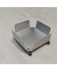 Trolley for single 90 L - Stainless steel