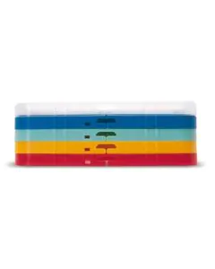 Lid for Transparent box - blue