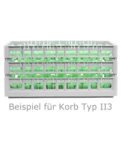 Dish basket 600x400 mm - 245 mm - 40 glasses