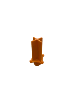 Rotatable pin Ø15xH25 mm - orange