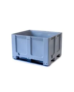 Closed tub Europlast CTR w/3 carriers - gray