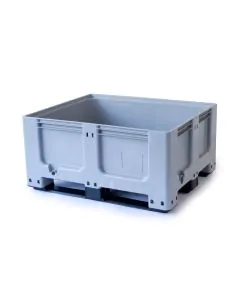 Closed tub Europlast CTS w/3 carriers - gray