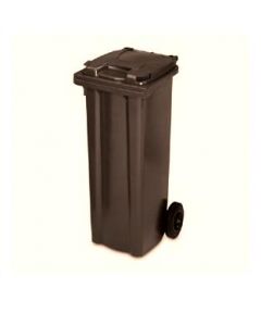 Waste container 2-wheeled 140 L - brown