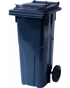 Waste container Europlast 2-wheel 80L dark gray