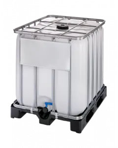 IBC pallet tank 800L. on plastic pallet - UNY approved