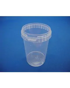 Plastic bin 5094 - 550 ml - Clear