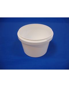 Plastic bin 5051 - 1150 ml - White