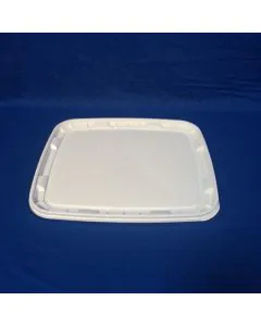 Plastic lid 6141 - 292x255 mm - White