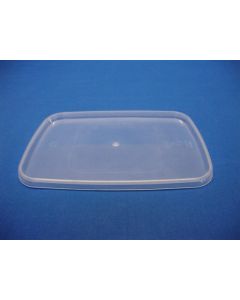 Plastic lid 2530 - Clear - 192x129 mm