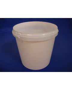 Plastic bin EZE10001 - 10.3 L w/ soft band - White