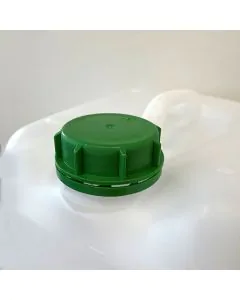 Cap w/ring - DIN 55 - Green (K)