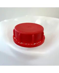 Cap w/ring - DIN 60 - Red (K)