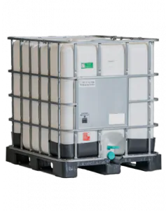 IBC pallet tank 1000L. on plastic pallet - UNY approved