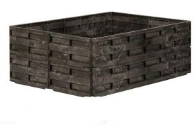 Composite pallet frame 1200x800x200 mm - black